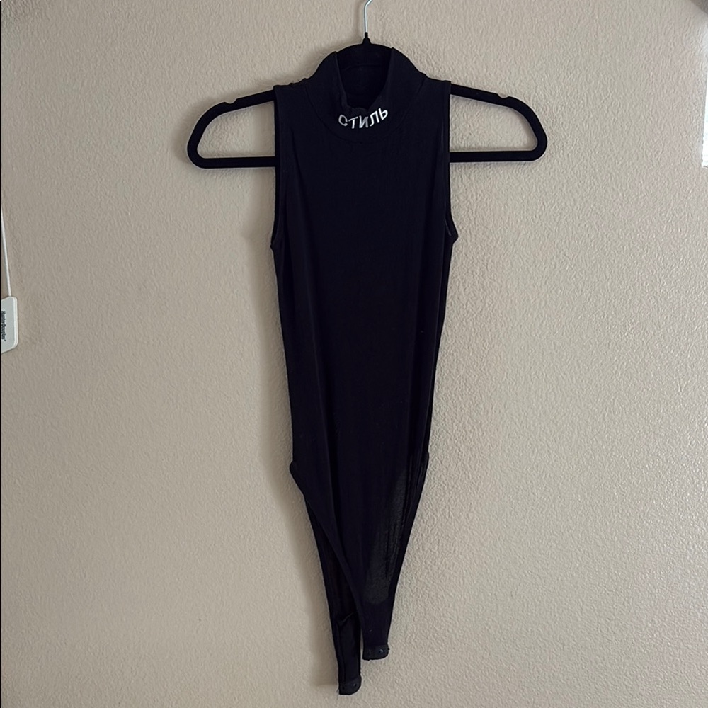 Heron Preston Body Suit Black